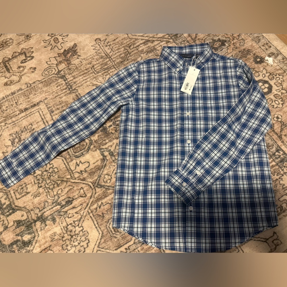 Janie and jack long sleeve collared dress shirt